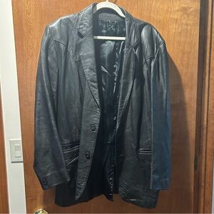 Vintage 100% leather jacket | Men